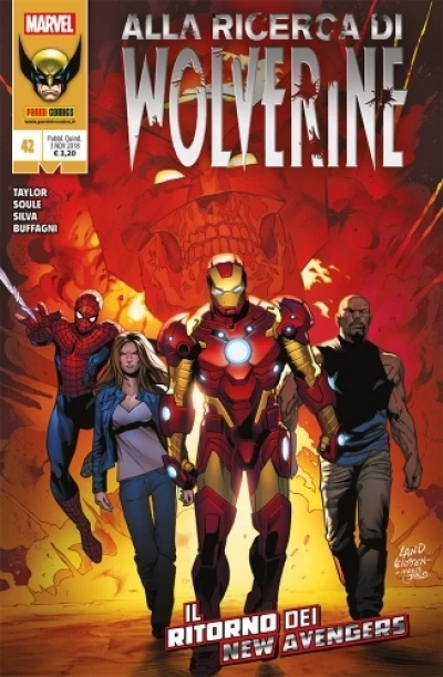 Cover of Il ritorno dei New Avengers