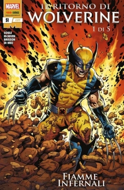 Cover of Il ritorno di Wolverine