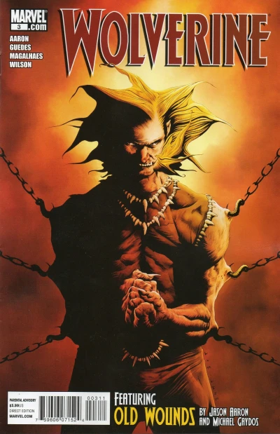 Cover of Wolverine Goes To Hell, Part 3; Scorched Earth, Chapter Three: Old Wounds