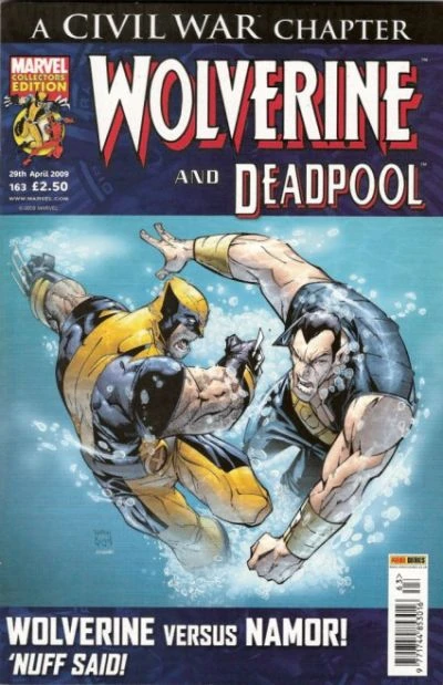 Cover of Wolverine Versus Namor! Nuff' Said!