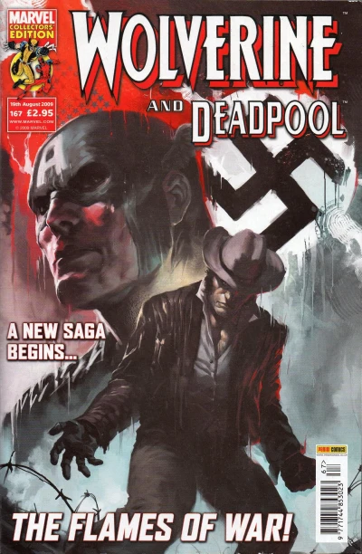 Cover of THE FLAMES OF WAR!