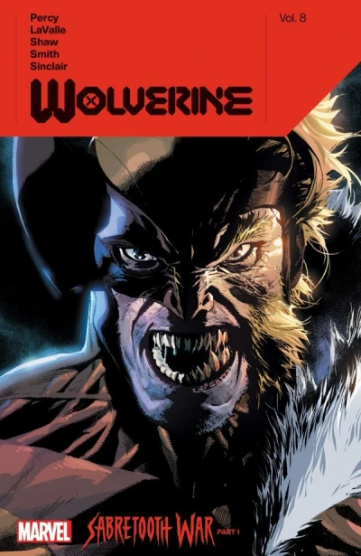 Cover of Volume 8: Sabretooth War, Part 1