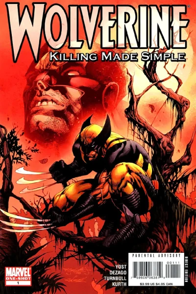 Cover of Killing Wolverine Made Simple; Disturbing Consequences