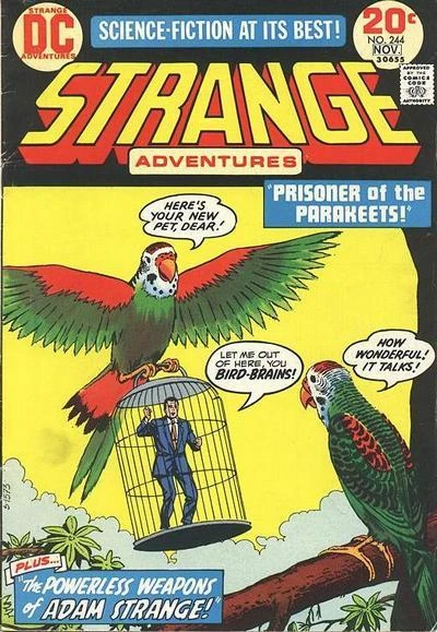Cover of The Powerless Weapons of Adam Strange