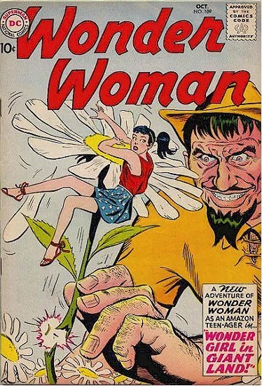 Cover of Wonder Girl in Giant Land