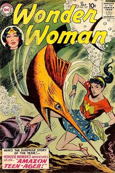 Cover of Wonder Woman Amazon Teen-Ager
