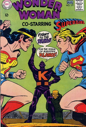 Cover of Wonder Woman and Supergirl vs the Planetary Conqueror!