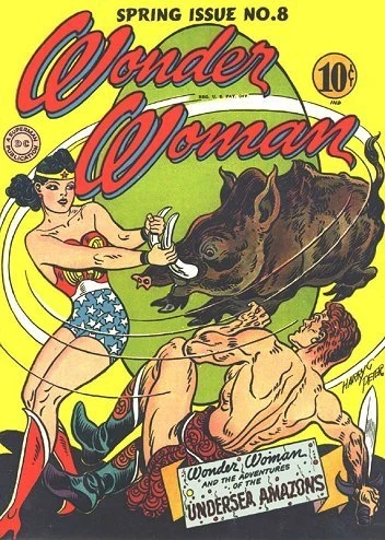 Cover of Wonder Woman and the Adventures of the Underseas Amazons