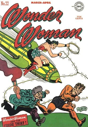 Wonder Woman and the Color Thief