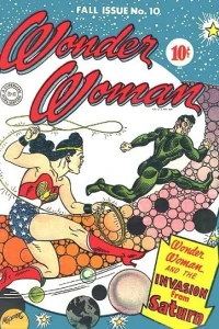 Wonder Woman and the Invasion from Saturn