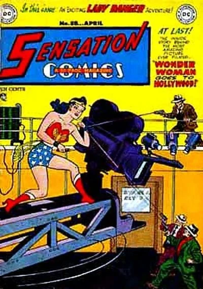 Cover of Wonder Woman Goes To Hollywood