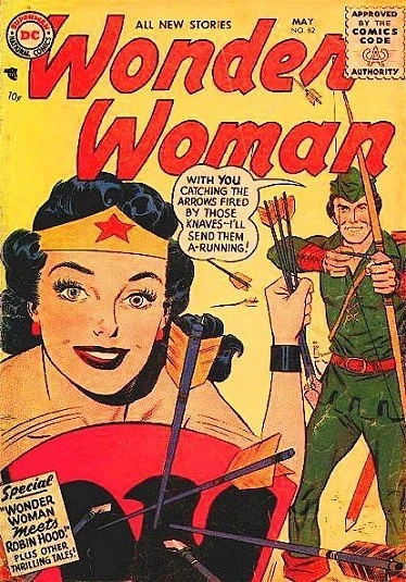 Cover of Wonder Woman Meets Robin Hood