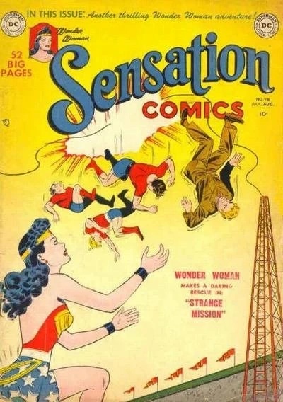 Cover of Wonder Woman's Strange Mission