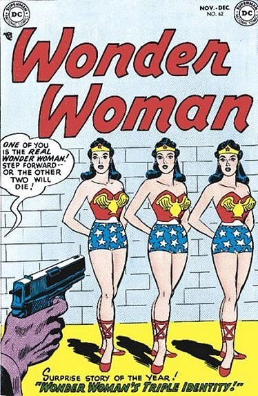 Cover of Wonder Woman's Triple Identity!