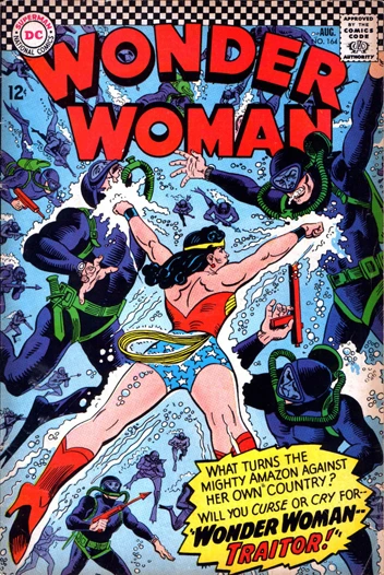 Cover of Wonder Woman...Traitor!