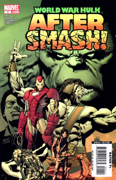 Cover of World War Hulk: Aftersmash; The Mini Marvels Present... World War Hulk: Rally the Troops