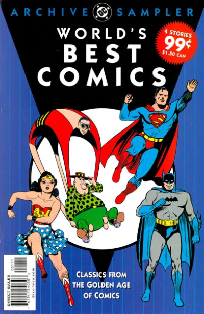 Cover of DC Archives Sampler