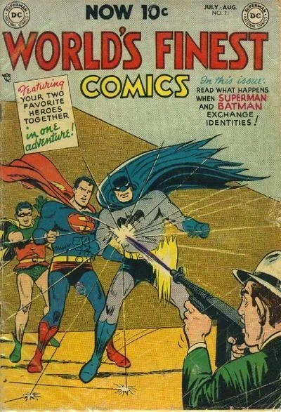 Cover of Batman - Double for Superman!