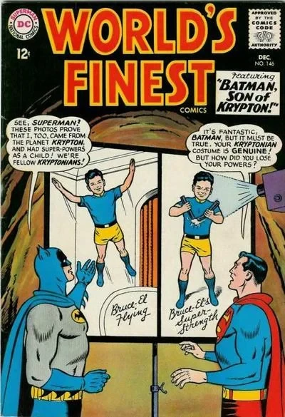 Cover of Batman, Son of Krypton