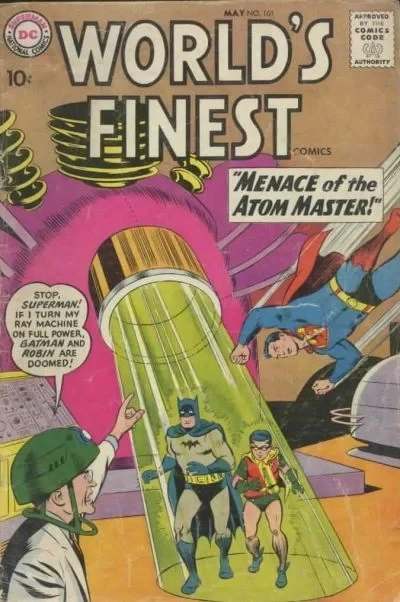 Cover of Menace of the Atom-Master!