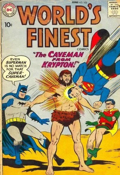 Cover of The Caveman From Krypton