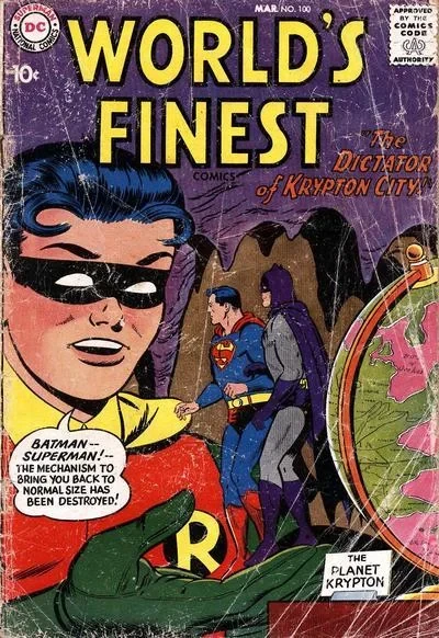 Cover of The Dictator of Krypton City
