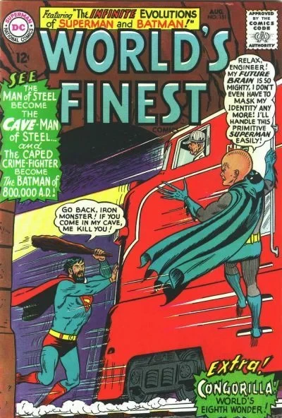 Cover of The Infinite Evolutions of Superman and Batman