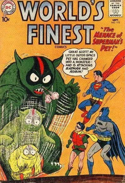 Cover of The Menace of Superman's Pet