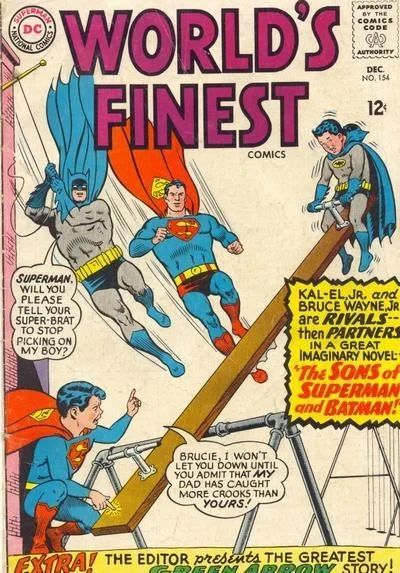 Cover of The Sons of Superman and Batman