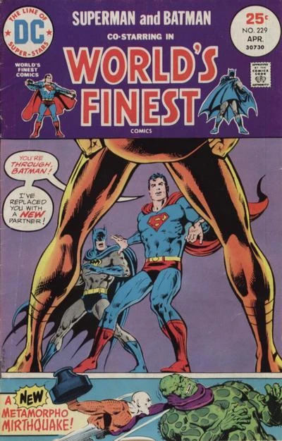 Cover of The Origin of the Superman-Batman Team ; The Strangler From The Stars