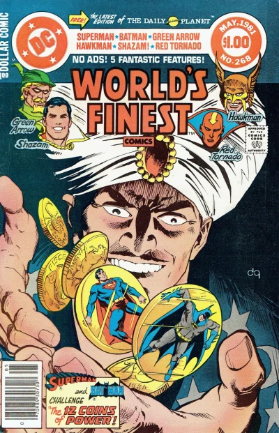 Cover of The Twelve Coins of Power!; The Blade of Death; Whose Body is it Anyways?; Your City or Your Life!; A Sleep and the Deep