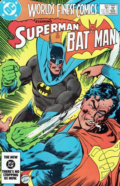 Cover of The Superman-Batman Split!; No Rest for Heroes!