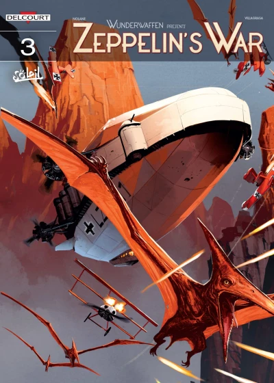 Cover of Zeppelin Against Pterodactyls