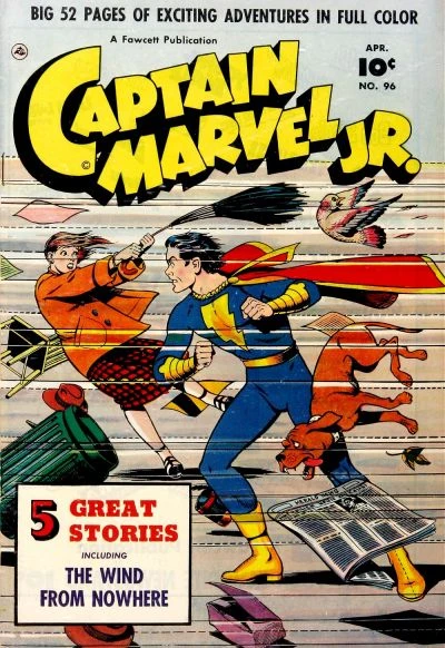 Cover of Capt. Marvel Jr. Vanishes