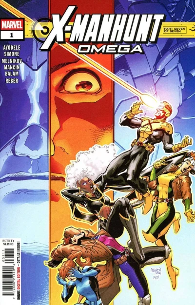 Cover of X-Manhunt, Finale: Dreams End