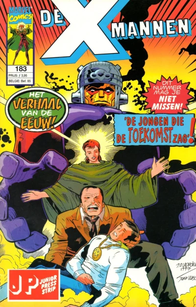 Cover of De jongen die de toekomst zag!
