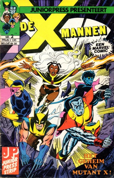 Cover of Het Geheim Van Mutant X!