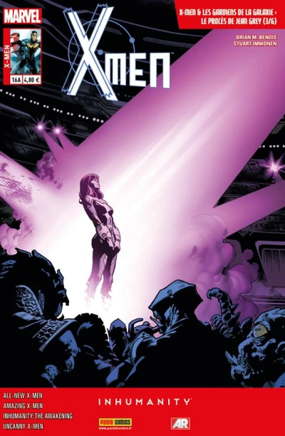 Cover of Le procès de Jean Grey 3/6