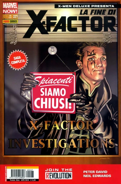 Cover of X-Factor La Fine