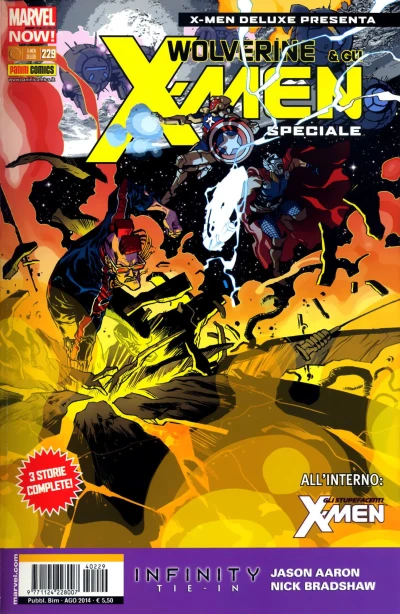 Cover of Wolverine e Gli X-Men Infinity