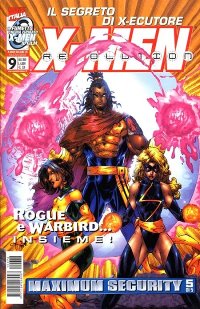 Cover of X-Men Revolution 9