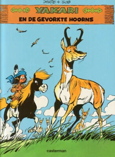 Cover of Yakari en de gevorkte hoorns