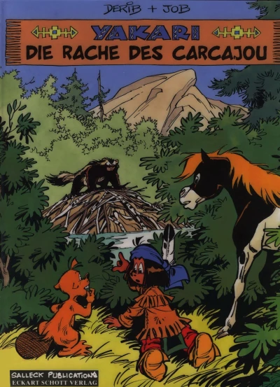 Cover of Die Rache des Carcajou