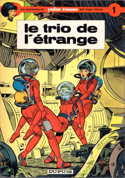 Cover of Le trio de l'étrange