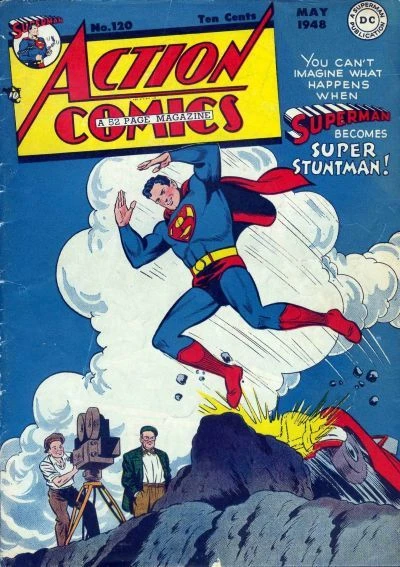 Cover of You Can't Imagine What Happens When Superman Becomes Super Stuntman!