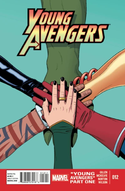Cover of *Young Avengers* Part One