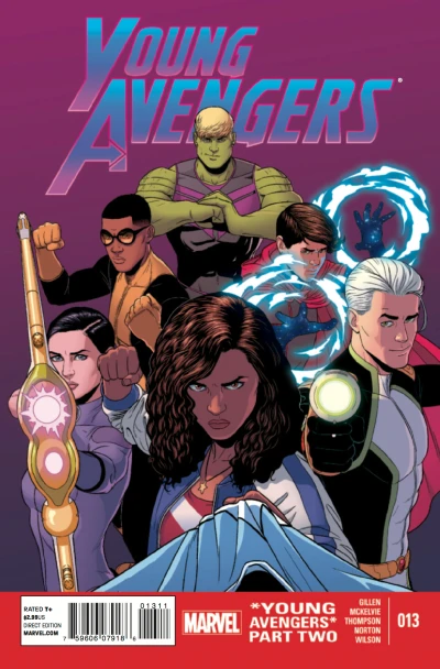 Cover of *Young Avengers* Part Two