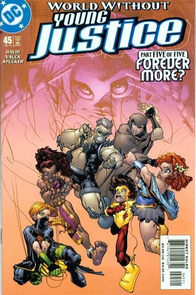 Cover of World Without Young Justice, Part 5: Bang Bang Bedlam's Purple Hammer