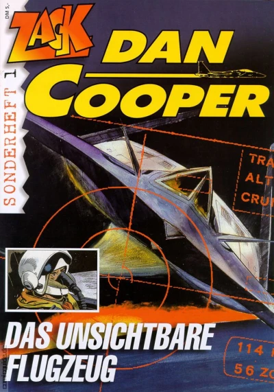 Cover of Dan Cooper: Das Unsichtbare Flugzeug