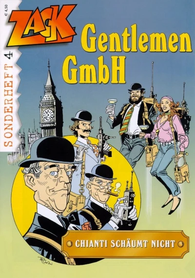 Cover of Gentlemen GmbH: Chianti schäumt nicht